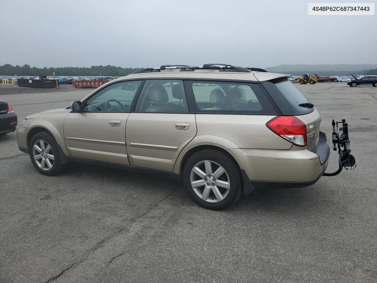 4S4BP62C687347443 2008 Subaru Outback 2.5I Limited