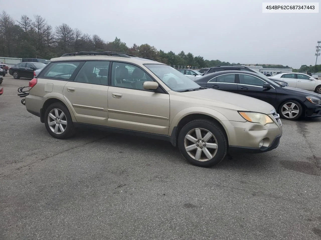 4S4BP62C687347443 2008 Subaru Outback 2.5I Limited