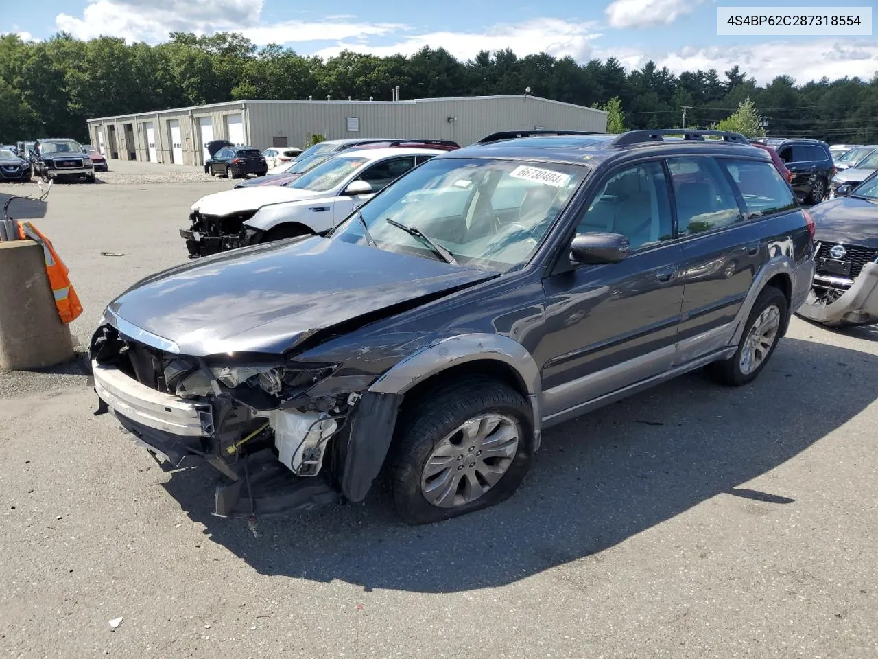 4S4BP62C287318554 2008 Subaru Outback 2.5I Limited