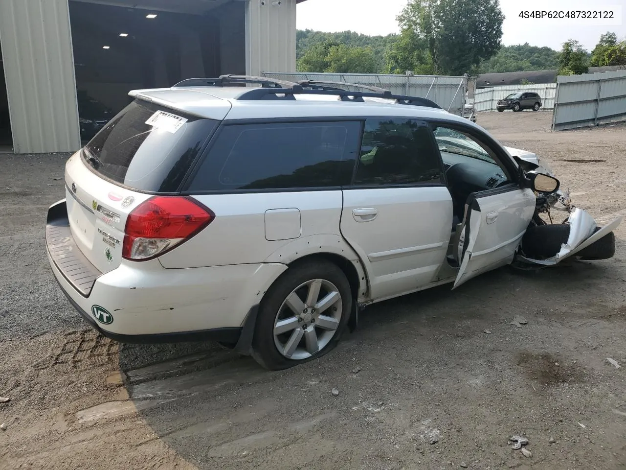 4S4BP62C487322122 2008 Subaru Outback 2.5I Limited