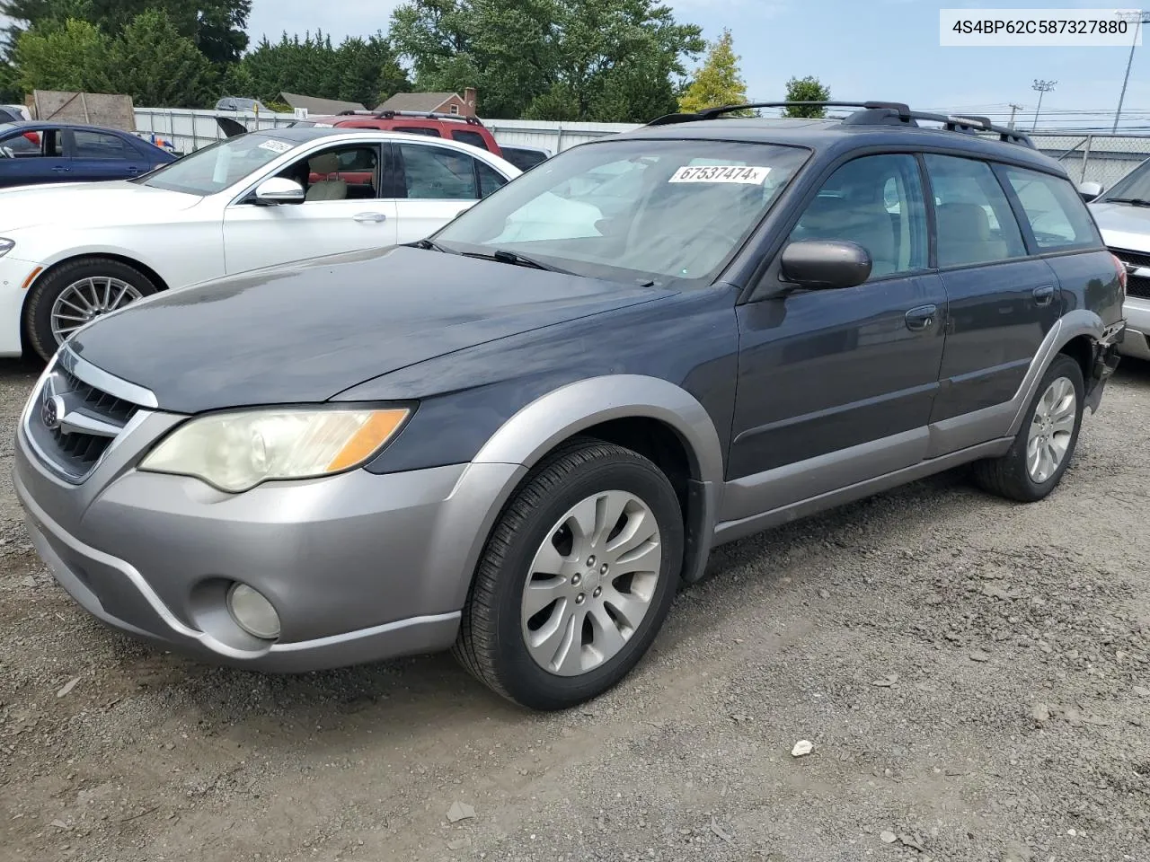 2008 Subaru Outback 2.5I Limited VIN: 4S4BP62C587327880 Lot: 67537474