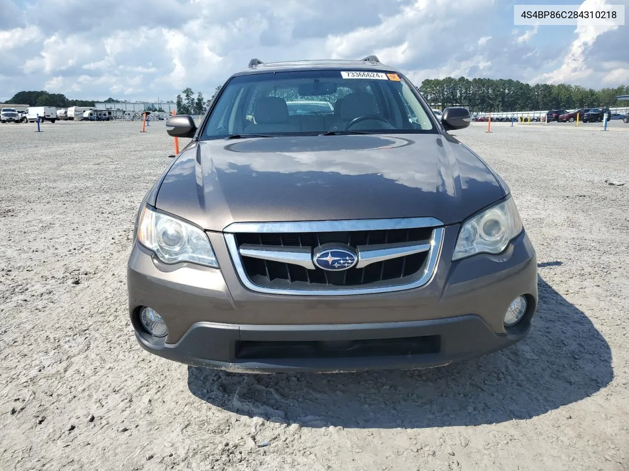 2008 Subaru Outback 3.0R Ll Bean VIN: 4S4BP86C284310218 Lot: 73366624