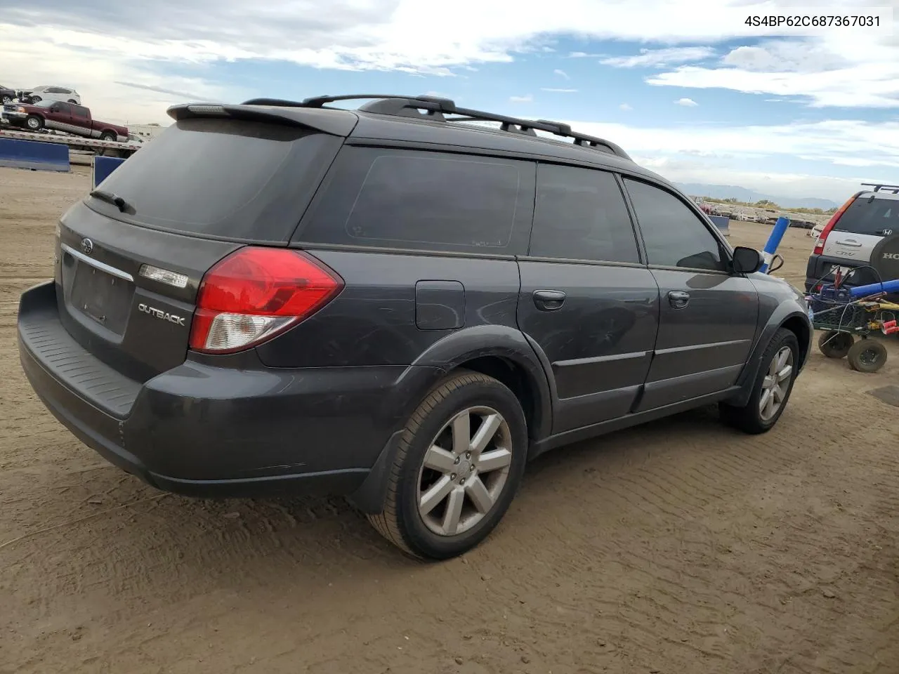 2008 Subaru Outback 2.5I Limited VIN: 4S4BP62C687367031 Lot: 75838584