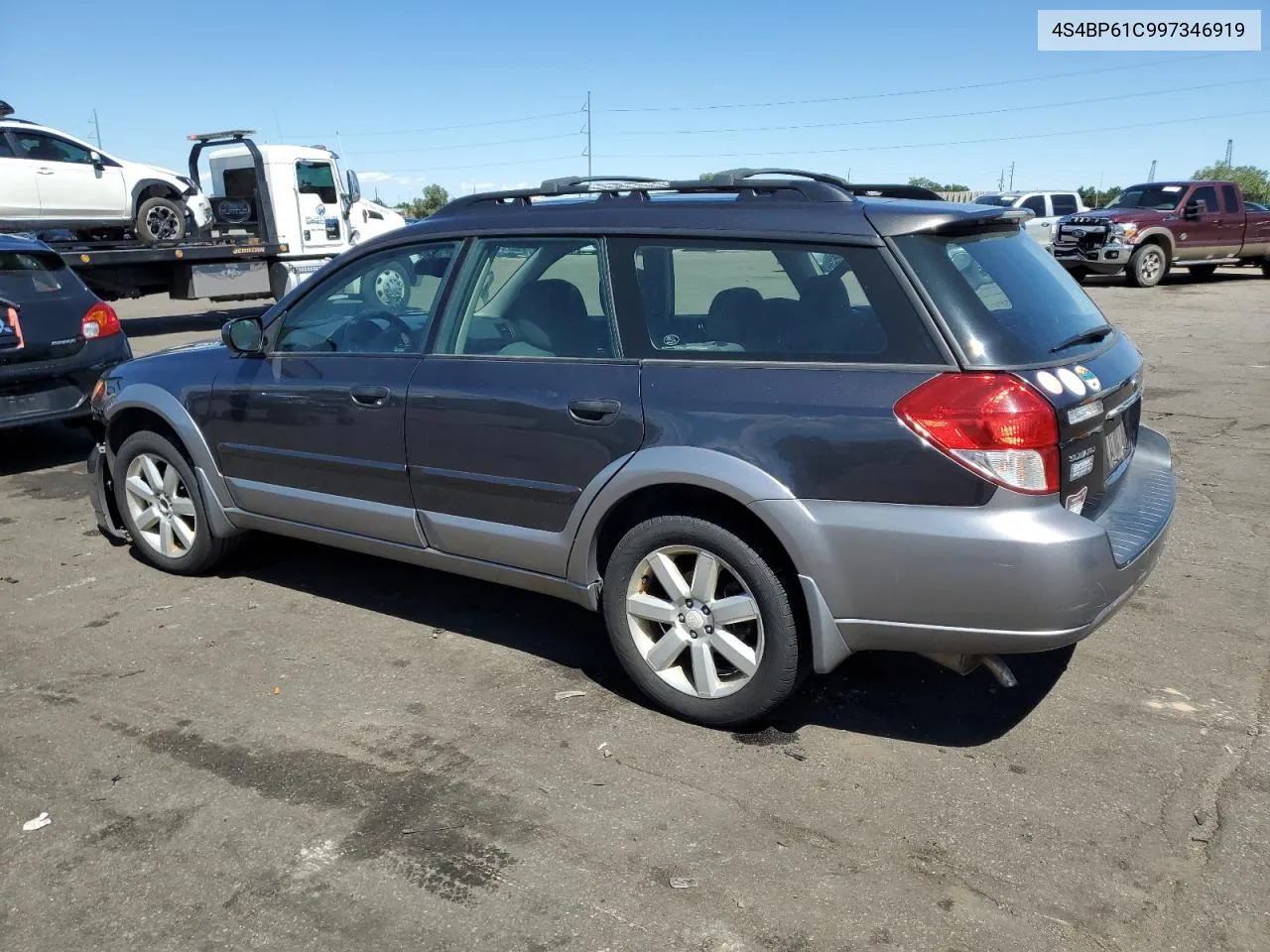 4S4BP61C997346919 2009 Subaru Outback 2.5I