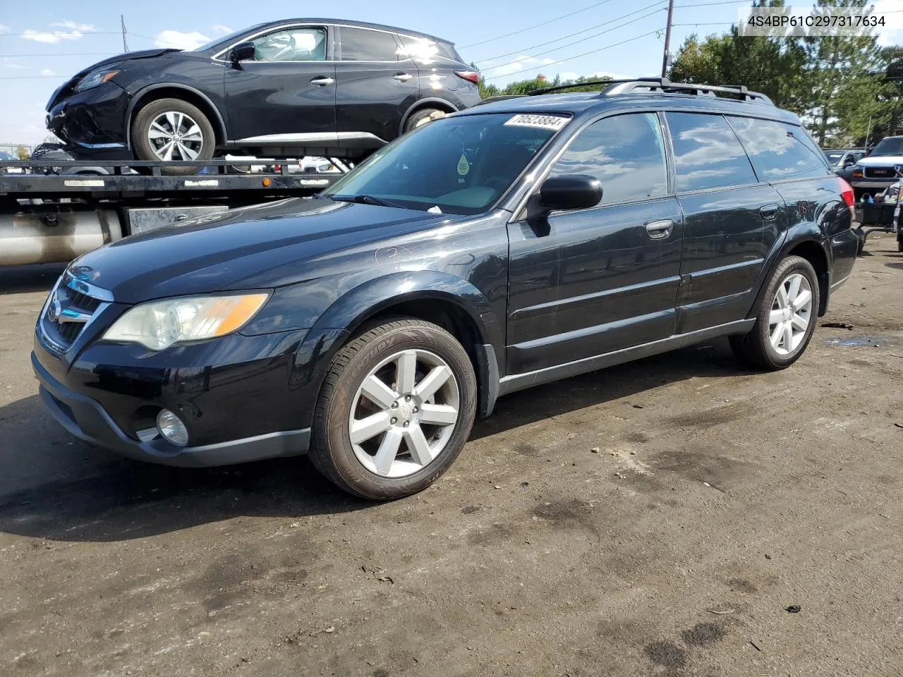 2009 Subaru Outback 2.5I VIN: 4S4BP61C297317634 Lot: 70523884