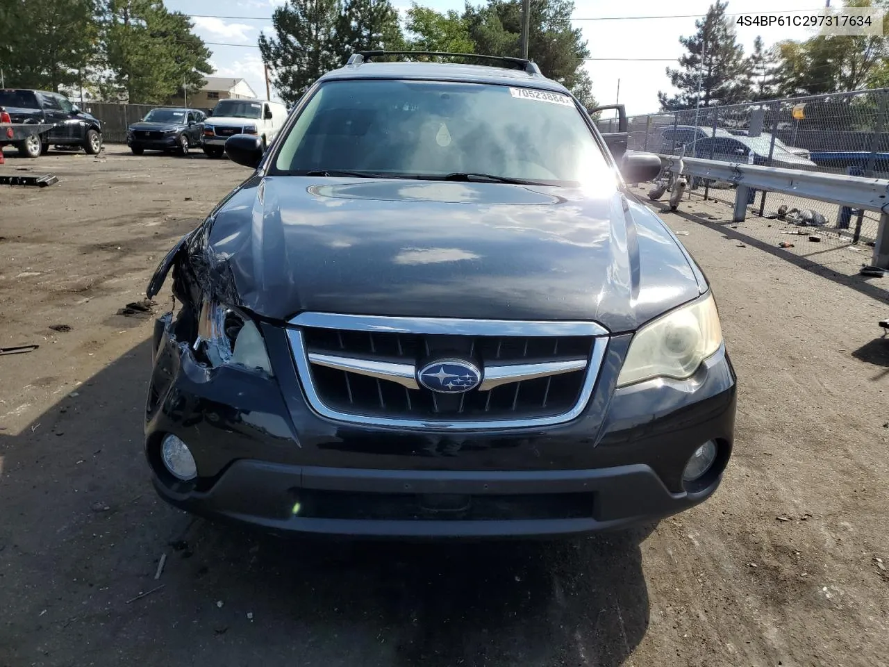 2009 Subaru Outback 2.5I VIN: 4S4BP61C297317634 Lot: 70523884