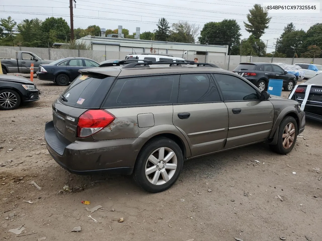 2009 Subaru Outback 2.5I VIN: 4S4BP61CX97325545 Lot: 72600264