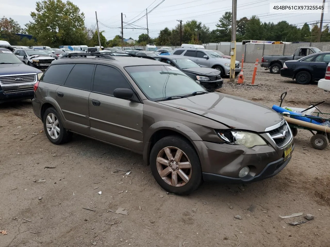 2009 Subaru Outback 2.5I VIN: 4S4BP61CX97325545 Lot: 72600264