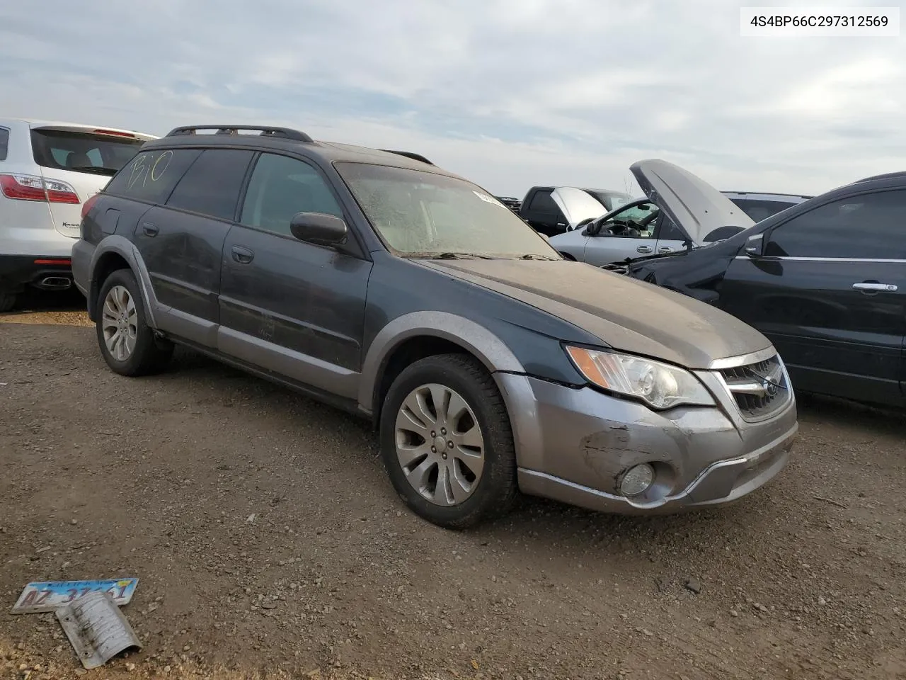 2009 Subaru Outback 2.5I Limited VIN: 4S4BP66C297312569 Lot: 78639804