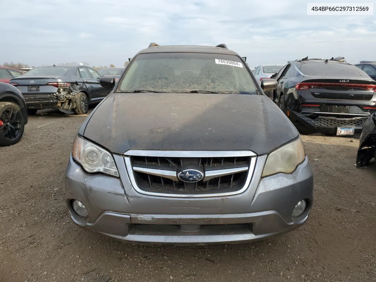 2009 Subaru Outback 2.5I Limited VIN: 4S4BP66C297312569 Lot: 78639804