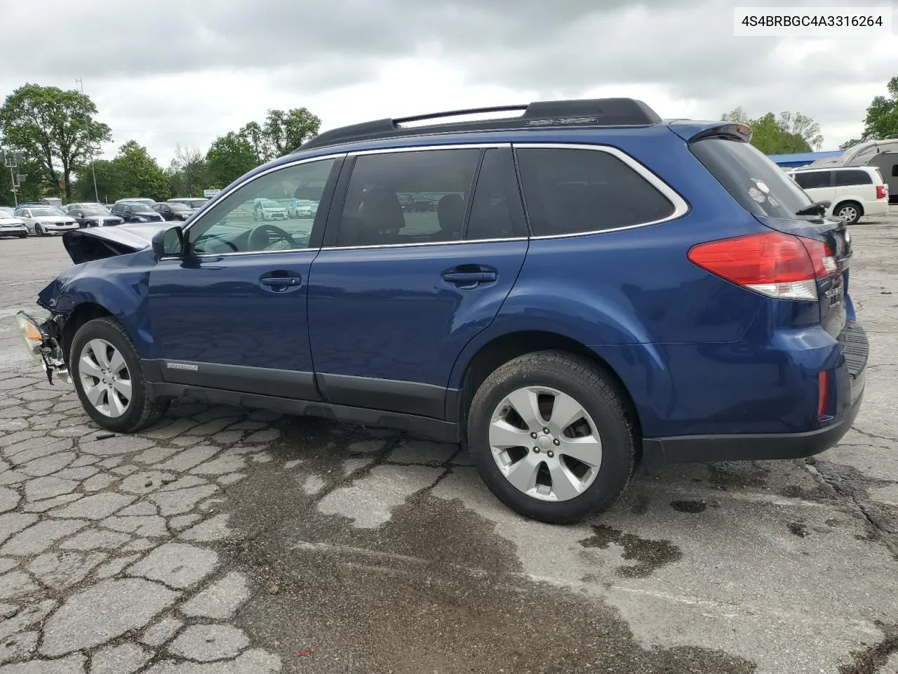 2010 Subaru Outback 2.5I Premium VIN: 4S4BRBGC4A3316264 Lot: 53705534