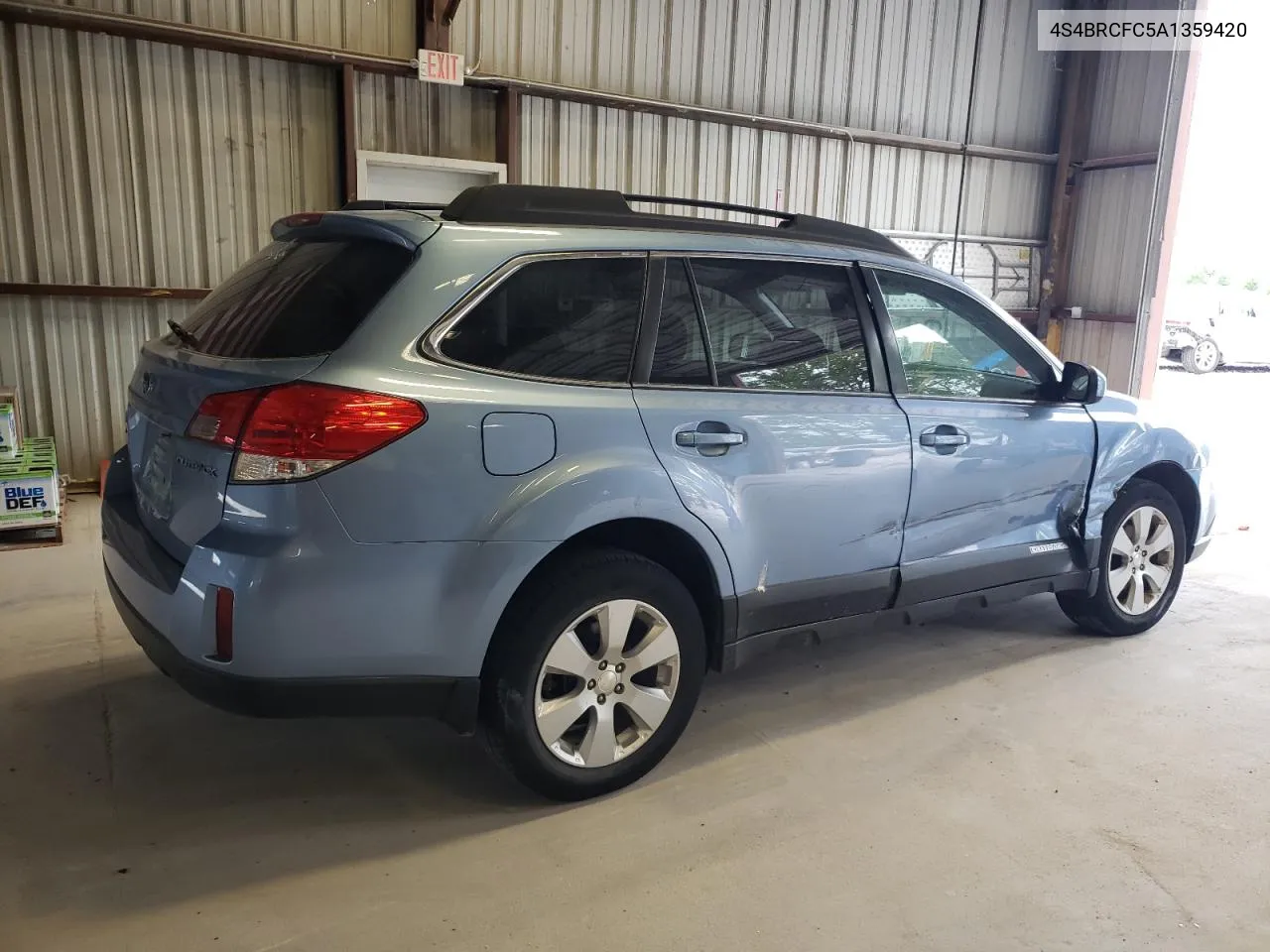 2010 Subaru Outback 2.5I Premium VIN: 4S4BRCFC5A1359420 Lot: 55135364