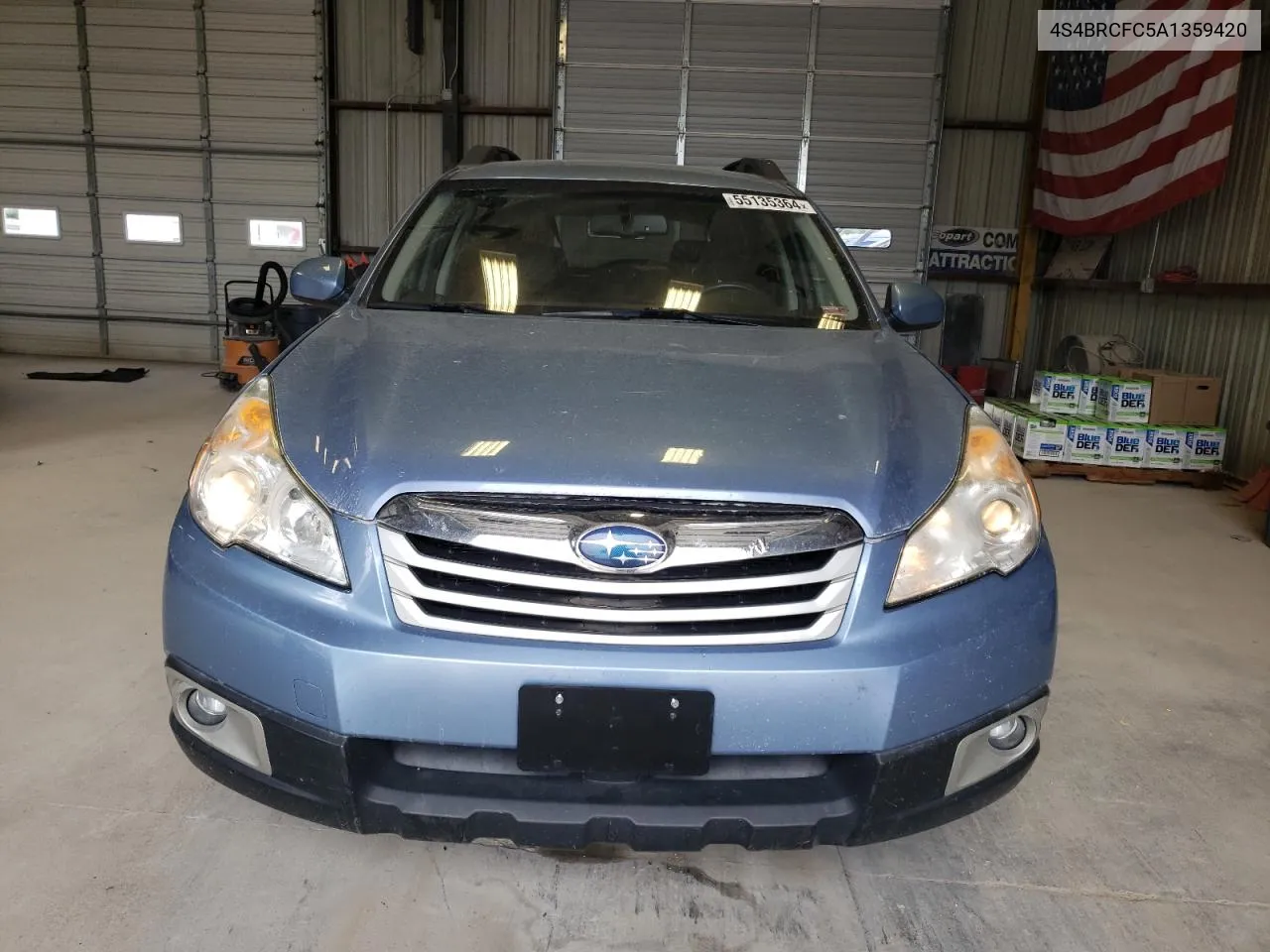 2010 Subaru Outback 2.5I Premium VIN: 4S4BRCFC5A1359420 Lot: 55135364