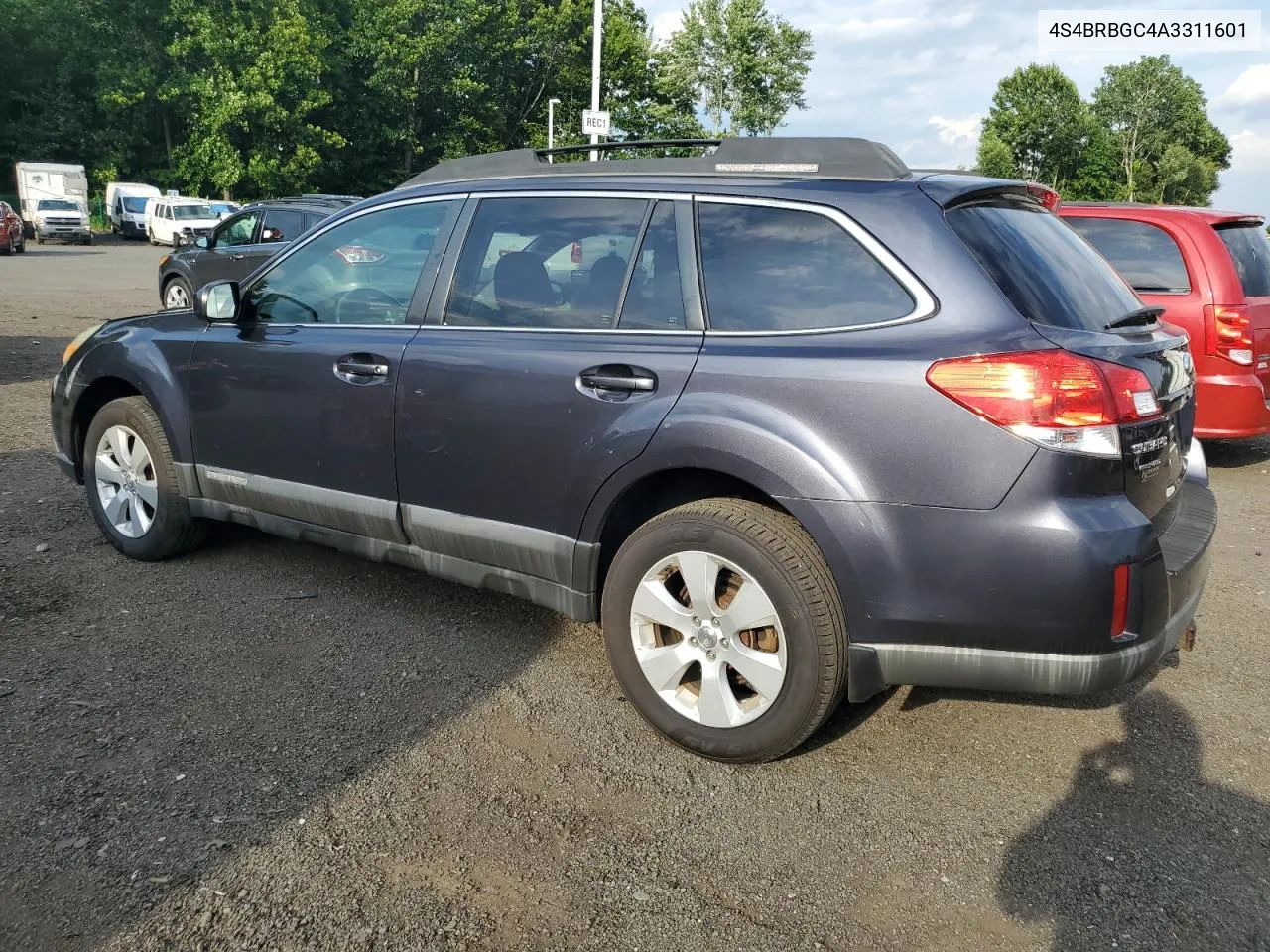 2010 Subaru Outback 2.5I Premium VIN: 4S4BRBGC4A3311601 Lot: 61036184