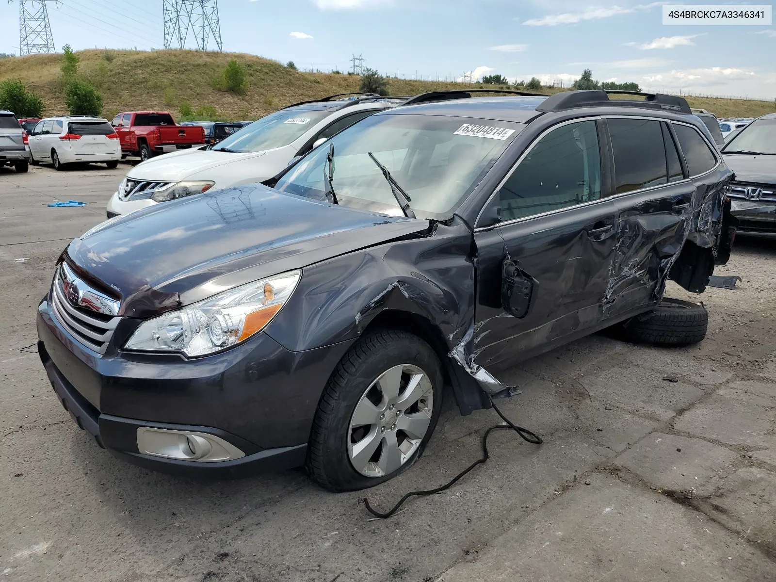 2010 Subaru Outback 2.5I Limited VIN: 4S4BRCKC7A3346341 Lot: 63204814