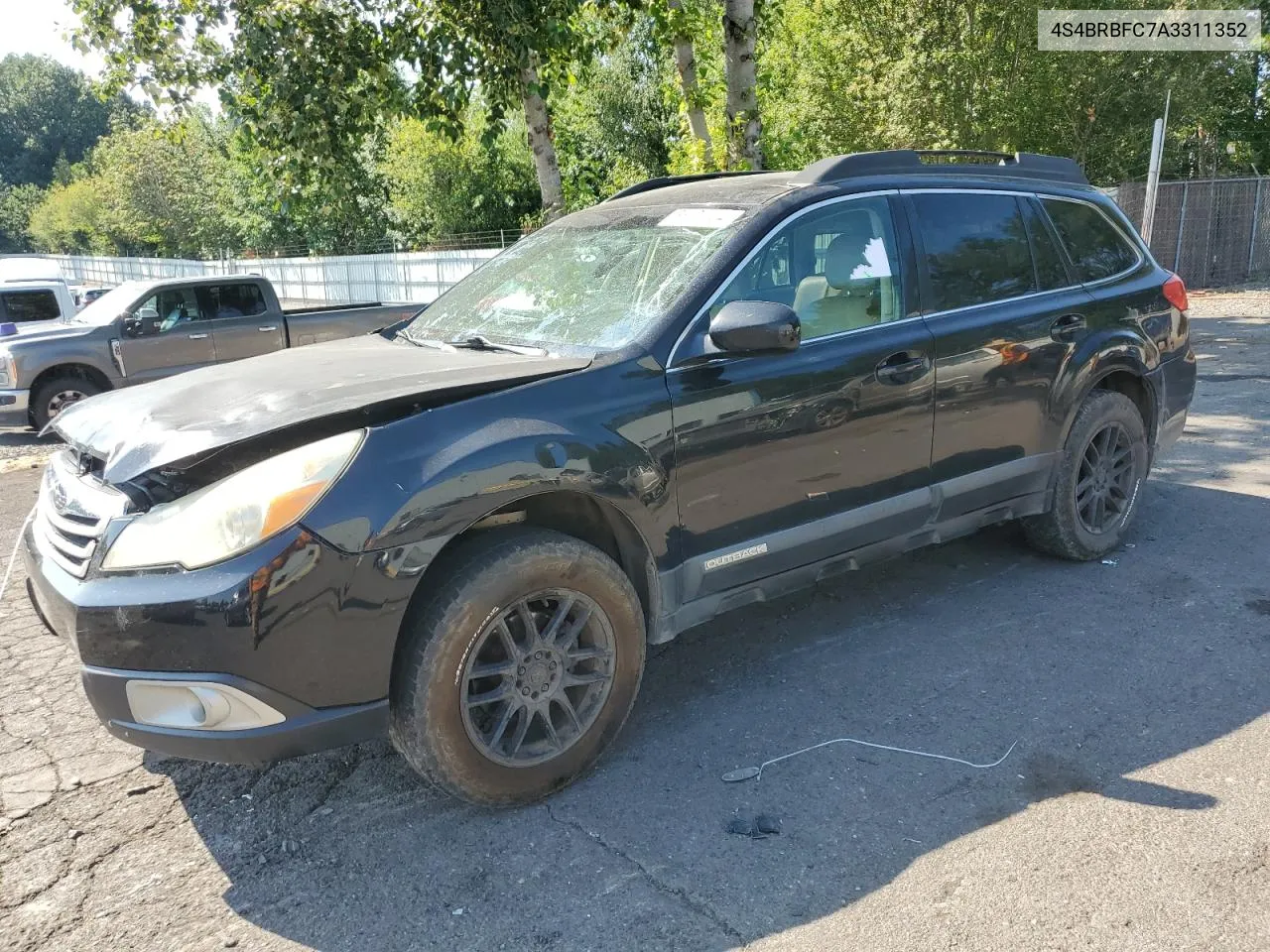 2010 Subaru Outback 2.5I Premium VIN: 4S4BRBFC7A3311352 Lot: 65993204