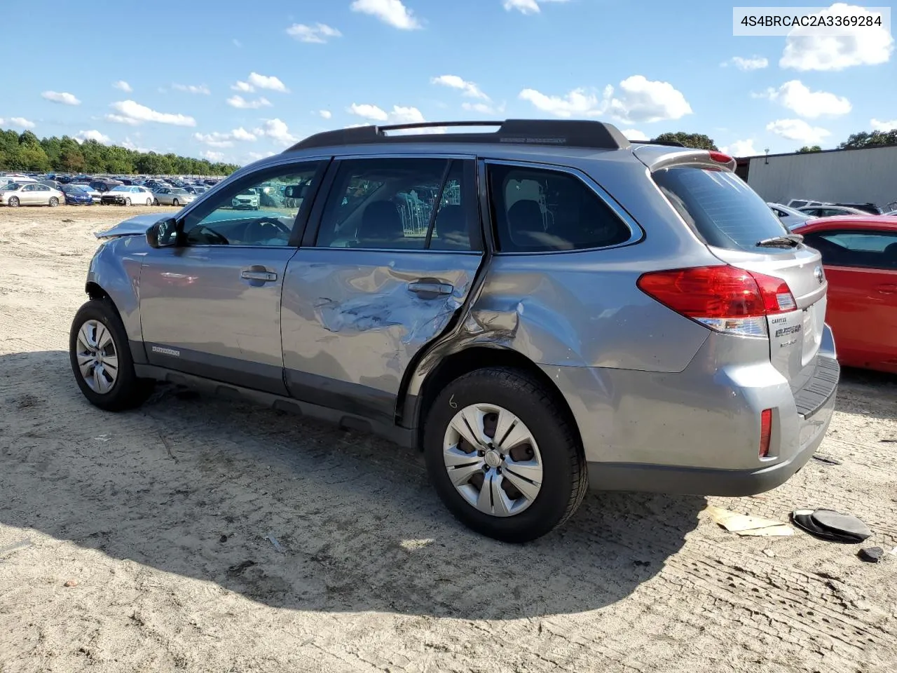 4S4BRCAC2A3369284 2010 Subaru Outback 2.5I