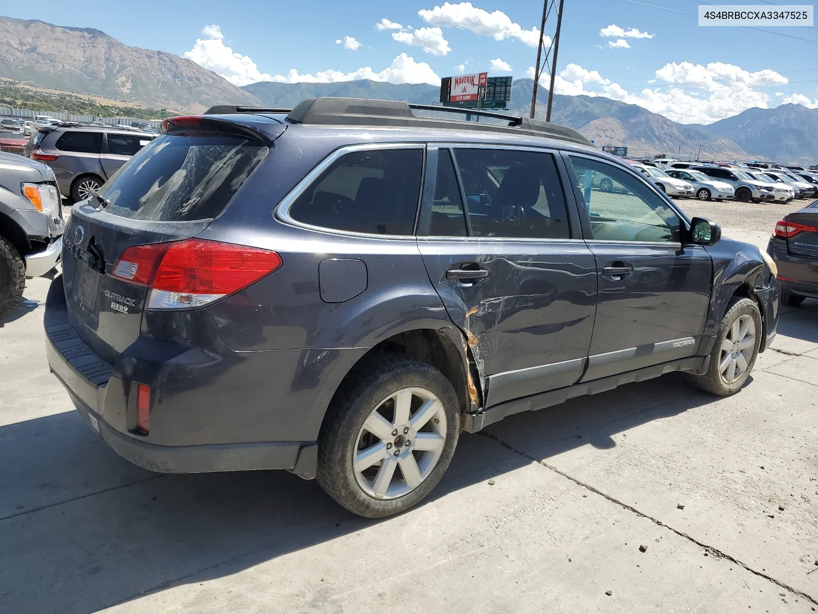 2010 Subaru Outback 2.5I Premium VIN: 4S4BRBCCXA3347525 Lot: 67697844