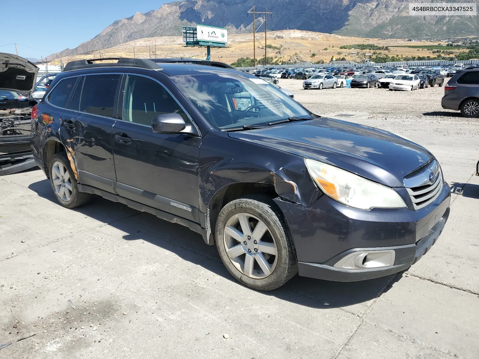 2010 Subaru Outback 2.5I Premium VIN: 4S4BRBCCXA3347525 Lot: 67697844