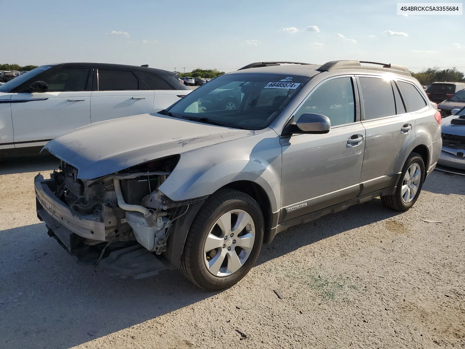 2010 Subaru Outback 2.5I Limited VIN: 4S4BRCKC5A3355684 Lot: 68485574