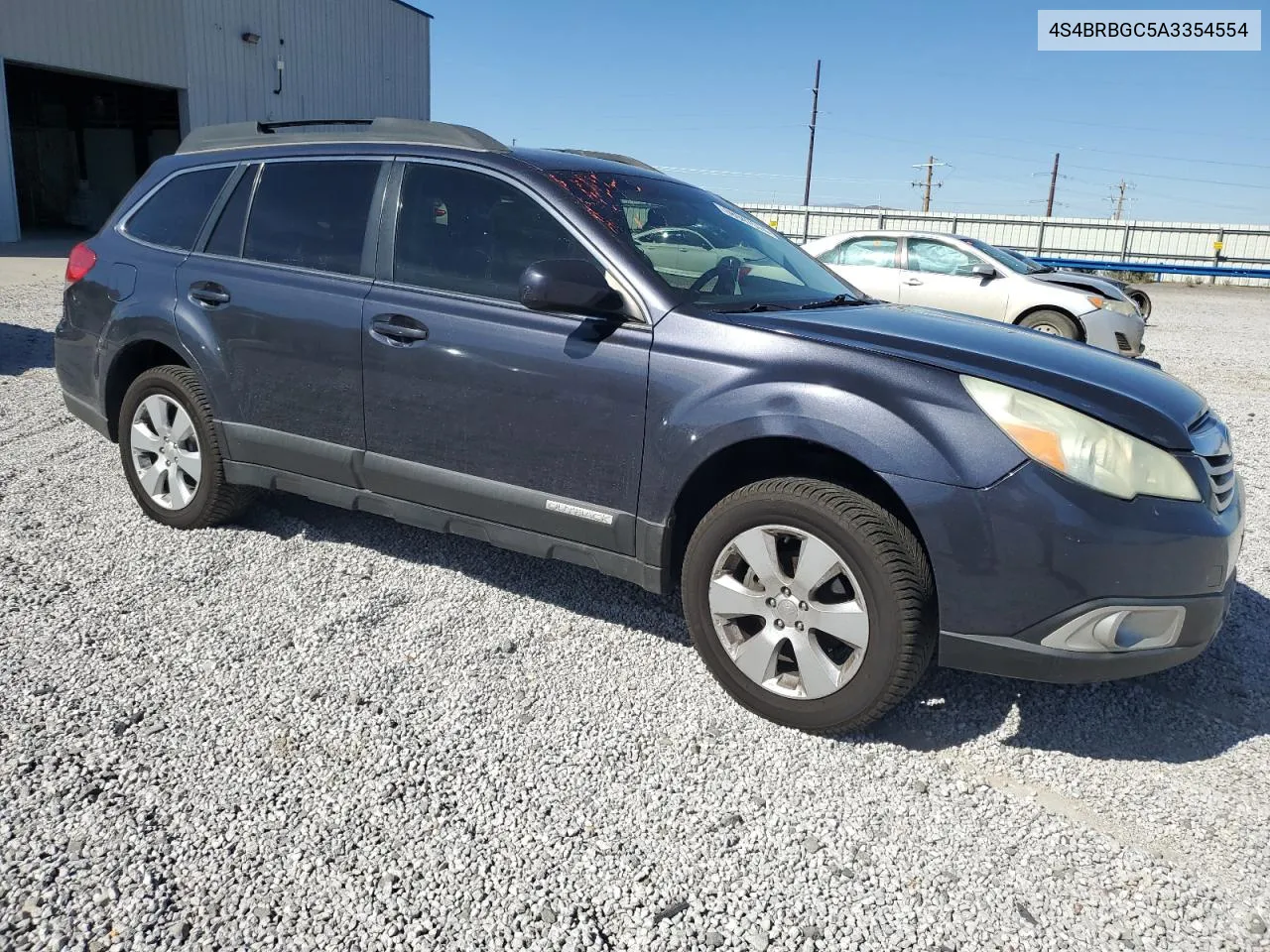 2010 Subaru Outback 2.5I Premium VIN: 4S4BRBGC5A3354554 Lot: 68947574