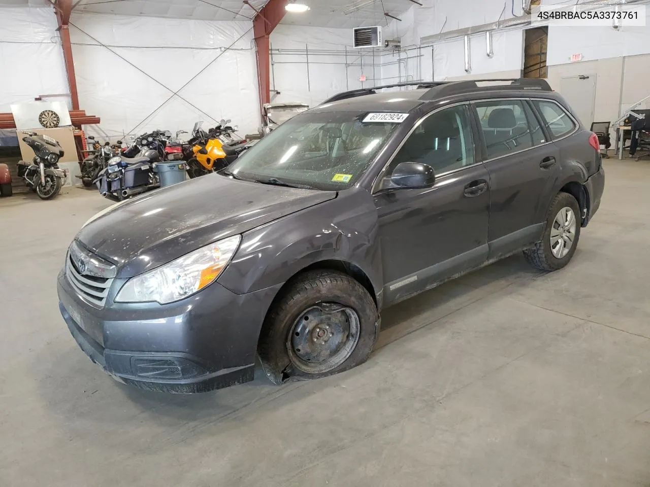 2010 Subaru Outback 2.5I VIN: 4S4BRBAC5A3373761 Lot: 69182924