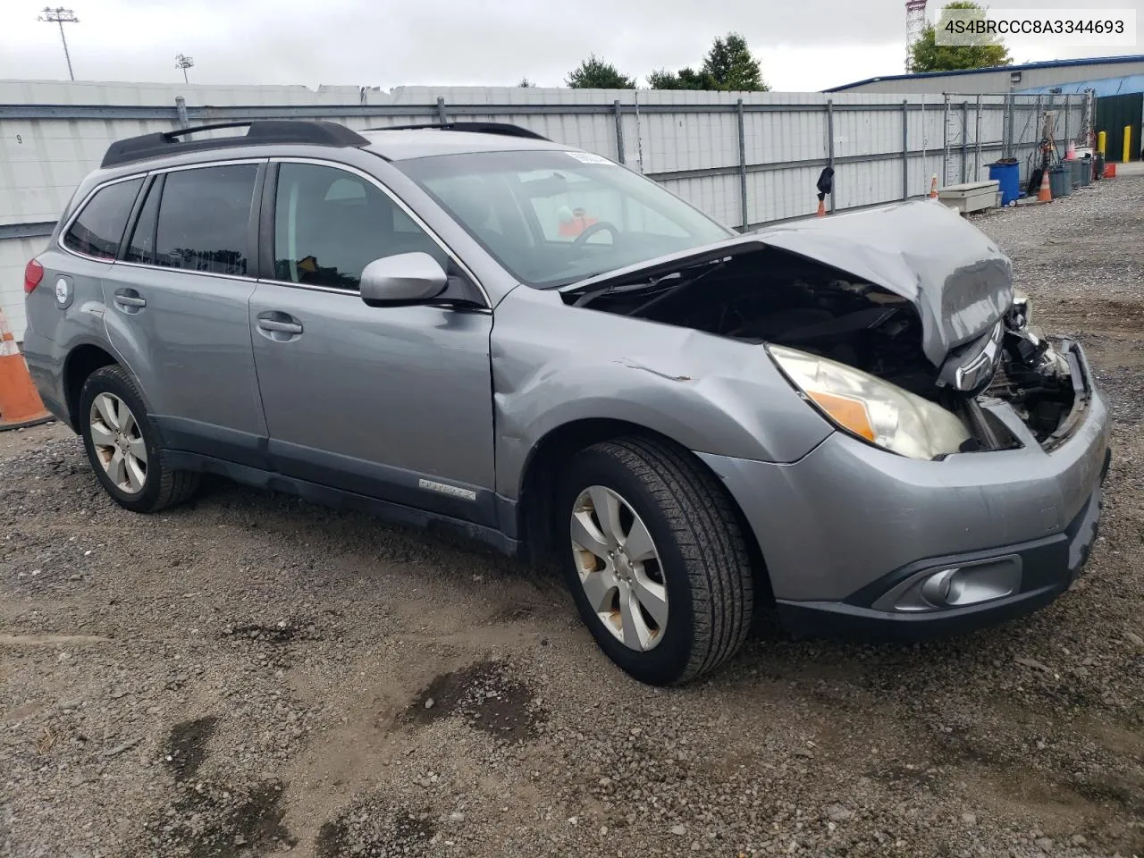 2010 Subaru Outback 2.5I Premium VIN: 4S4BRCCC8A3344693 Lot: 69862244