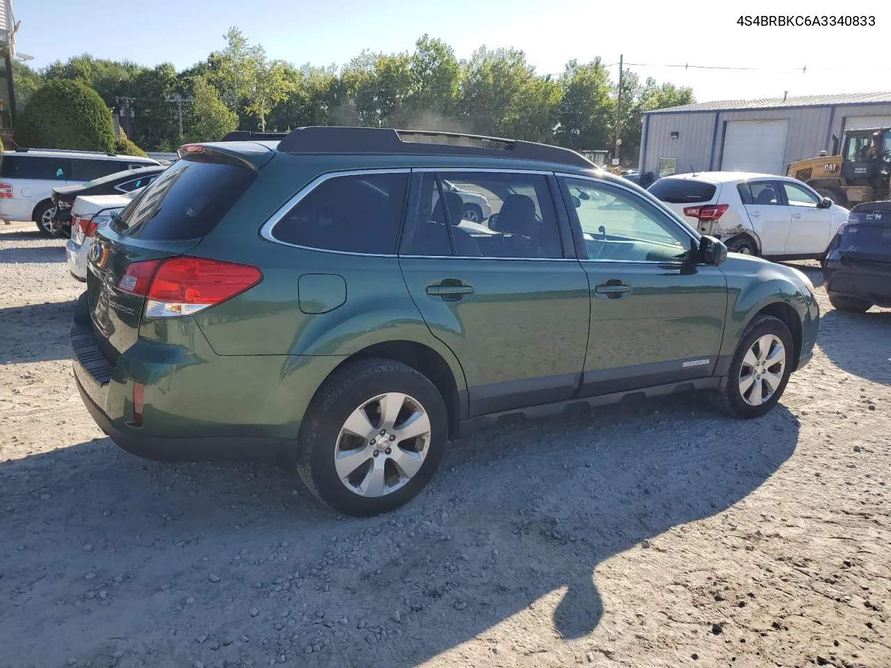 2010 Subaru Outback 2.5I Limited VIN: 4S4BRBKC6A3340833 Lot: 70054494