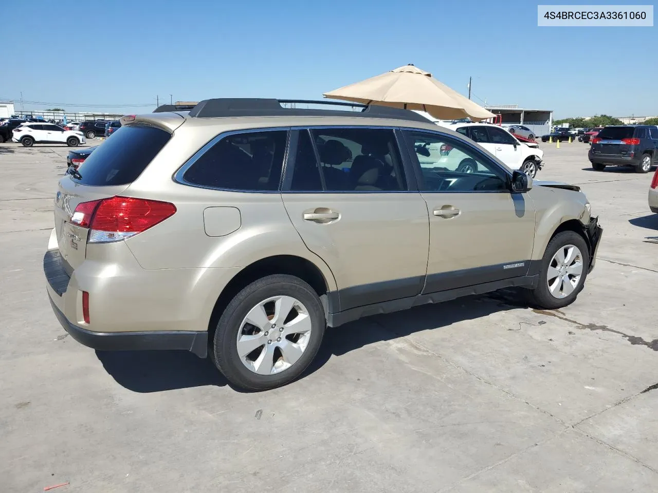 2010 Subaru Outback 2.5I Premium VIN: 4S4BRCEC3A3361060 Lot: 70824114