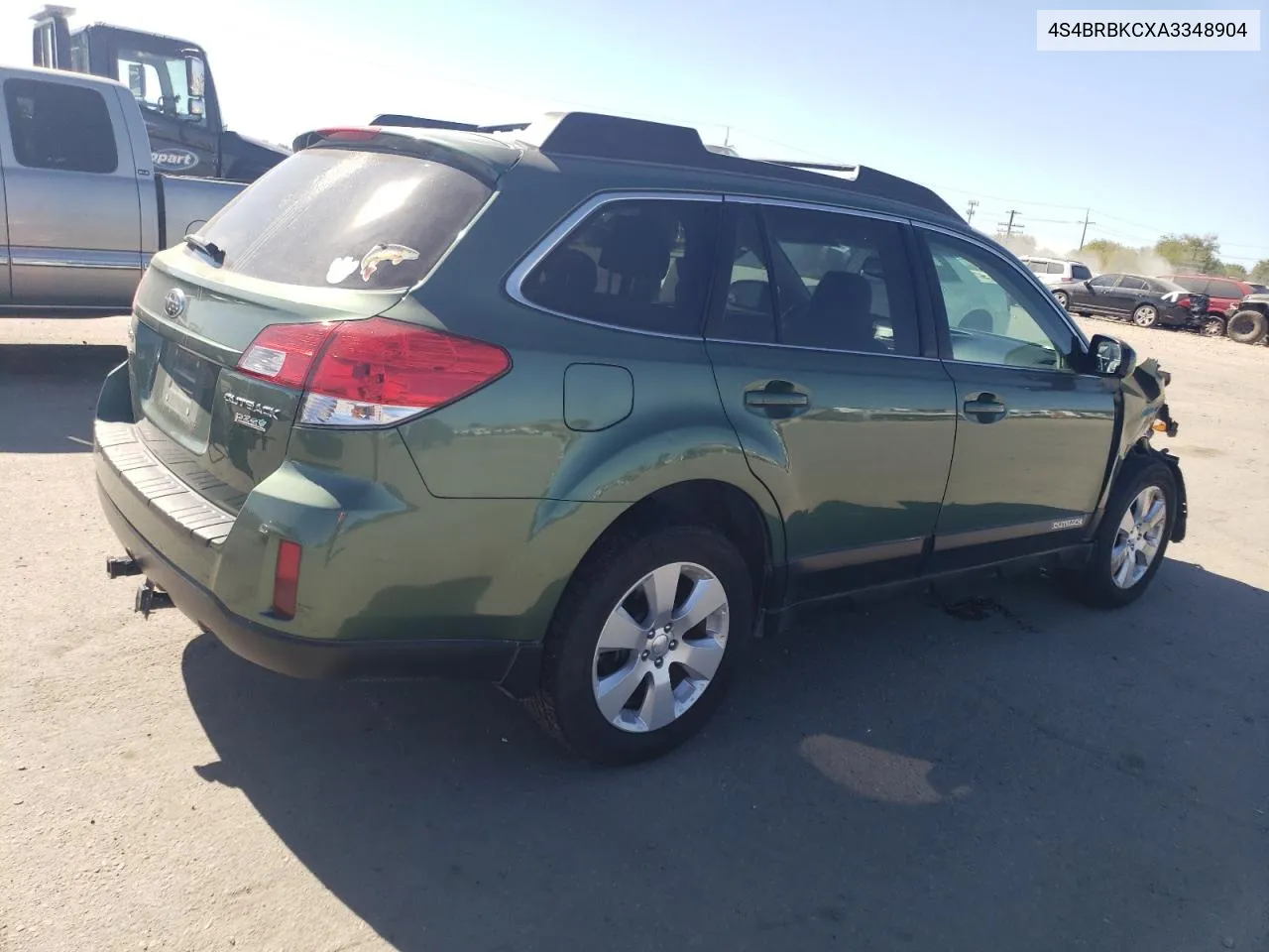 2010 Subaru Outback 2.5I Limited VIN: 4S4BRBKCXA3348904 Lot: 72643614