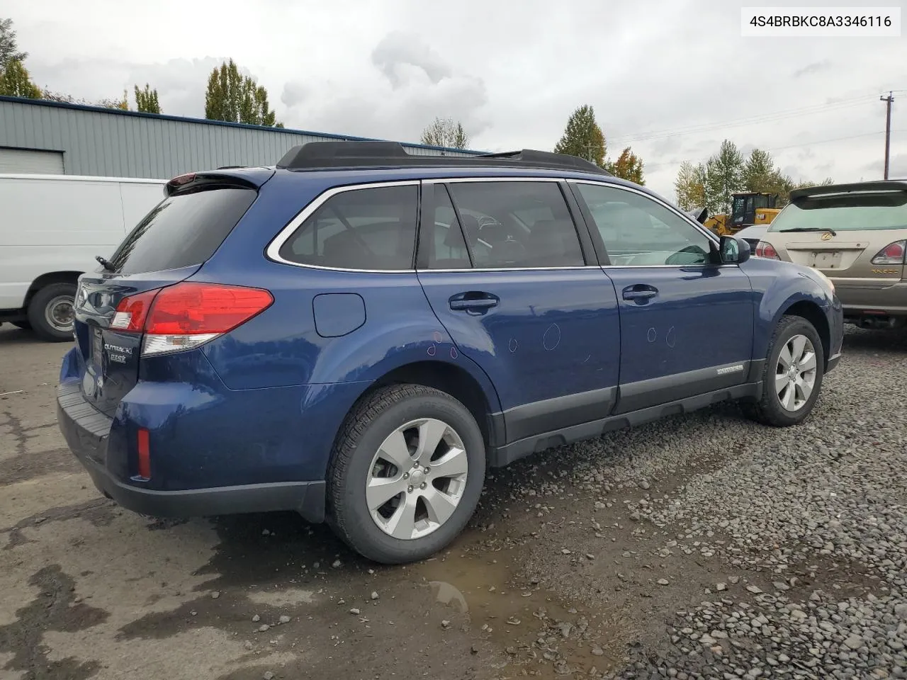 2010 Subaru Outback 2.5I Limited VIN: 4S4BRBKC8A3346116 Lot: 75785774