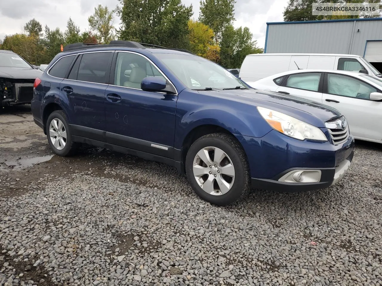 2010 Subaru Outback 2.5I Limited VIN: 4S4BRBKC8A3346116 Lot: 75785774