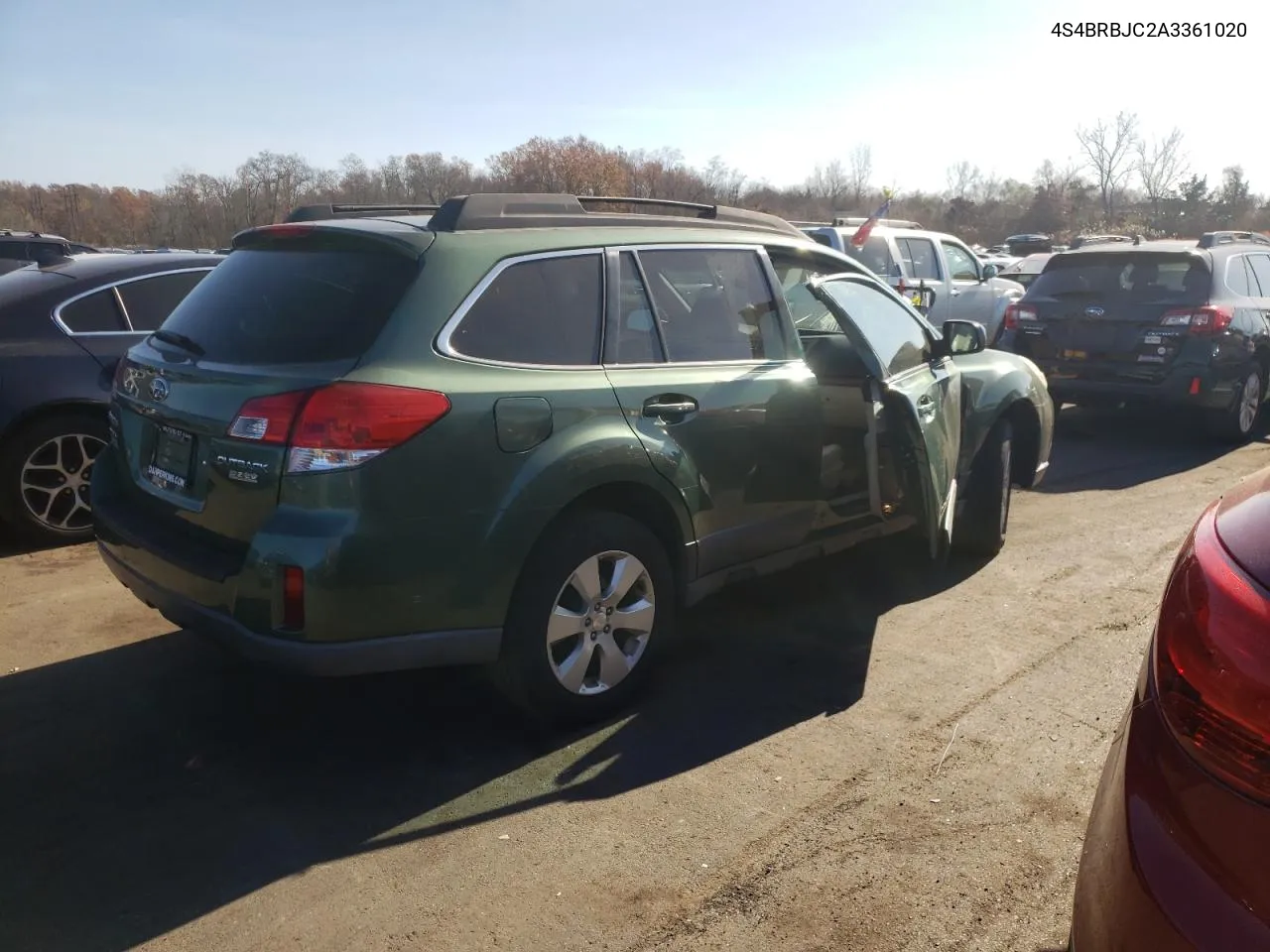 2010 Subaru Outback 2.5I Limited VIN: 4S4BRBJC2A3361020 Lot: 78445324