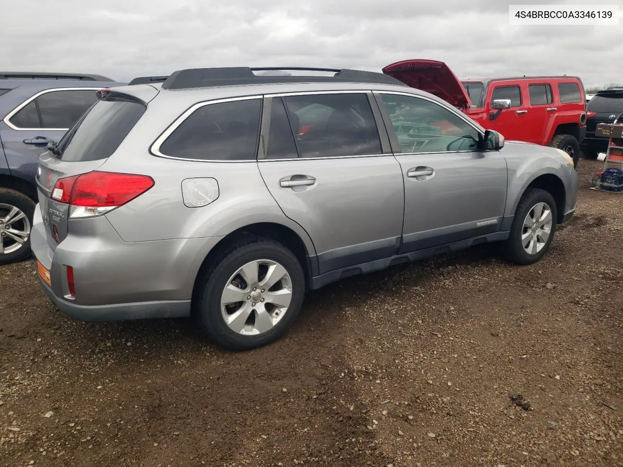 2010 Subaru Outback 2.5I Premium VIN: 4S4BRBCC0A3346139 Lot: 79259844