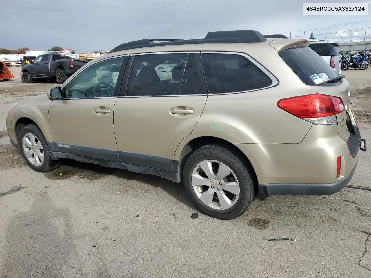 2010 Subaru Outback 2.5I Premium VIN: 4S4BRCCC5A3327124 Lot: 80099514