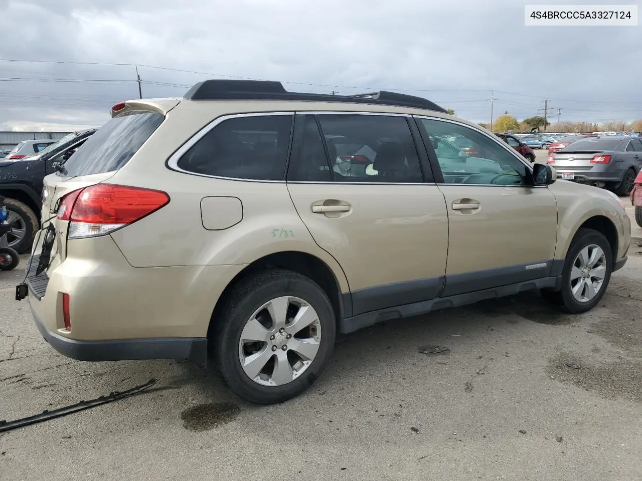 2010 Subaru Outback 2.5I Premium VIN: 4S4BRCCC5A3327124 Lot: 80099514