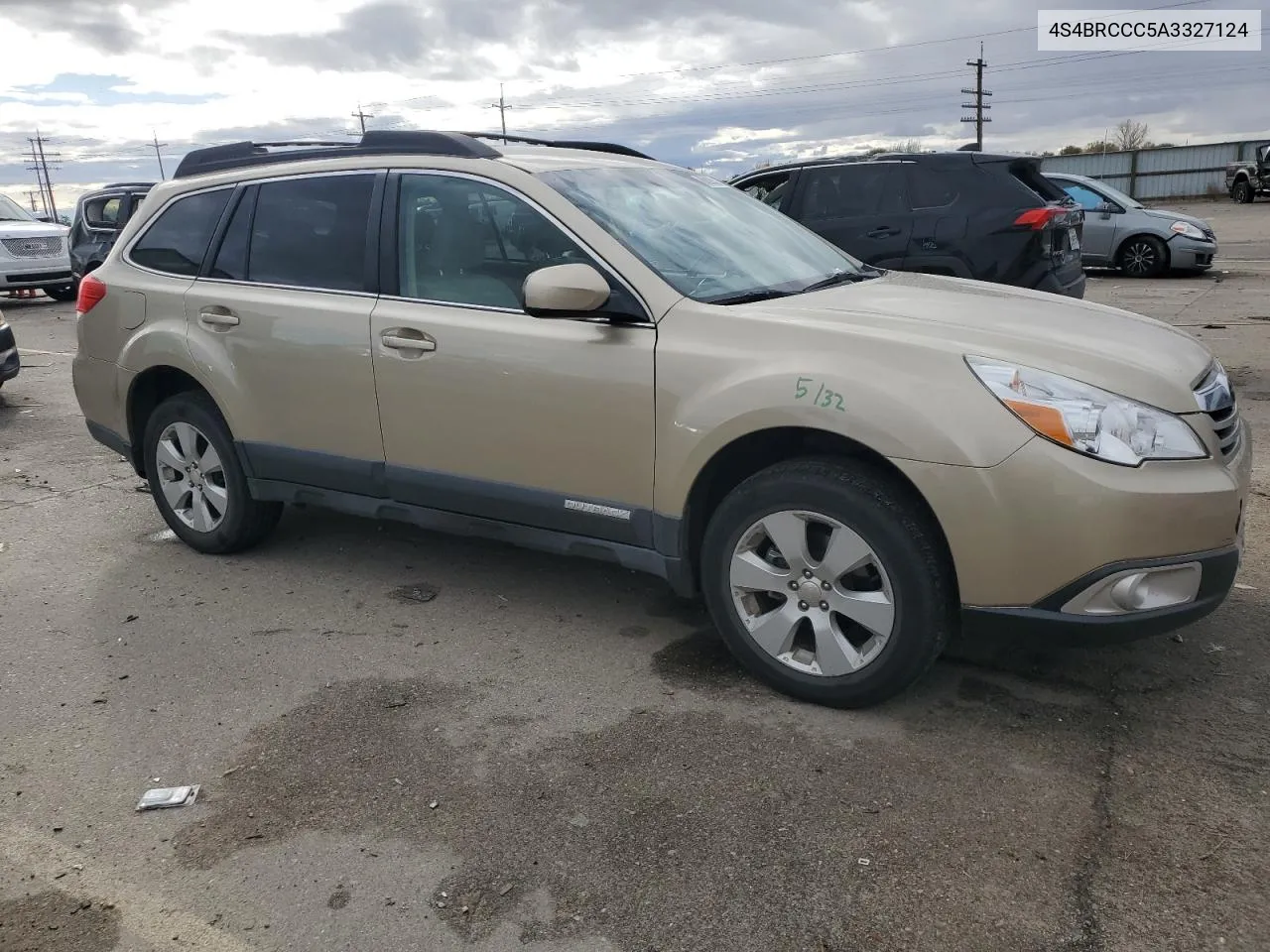 2010 Subaru Outback 2.5I Premium VIN: 4S4BRCCC5A3327124 Lot: 80099514