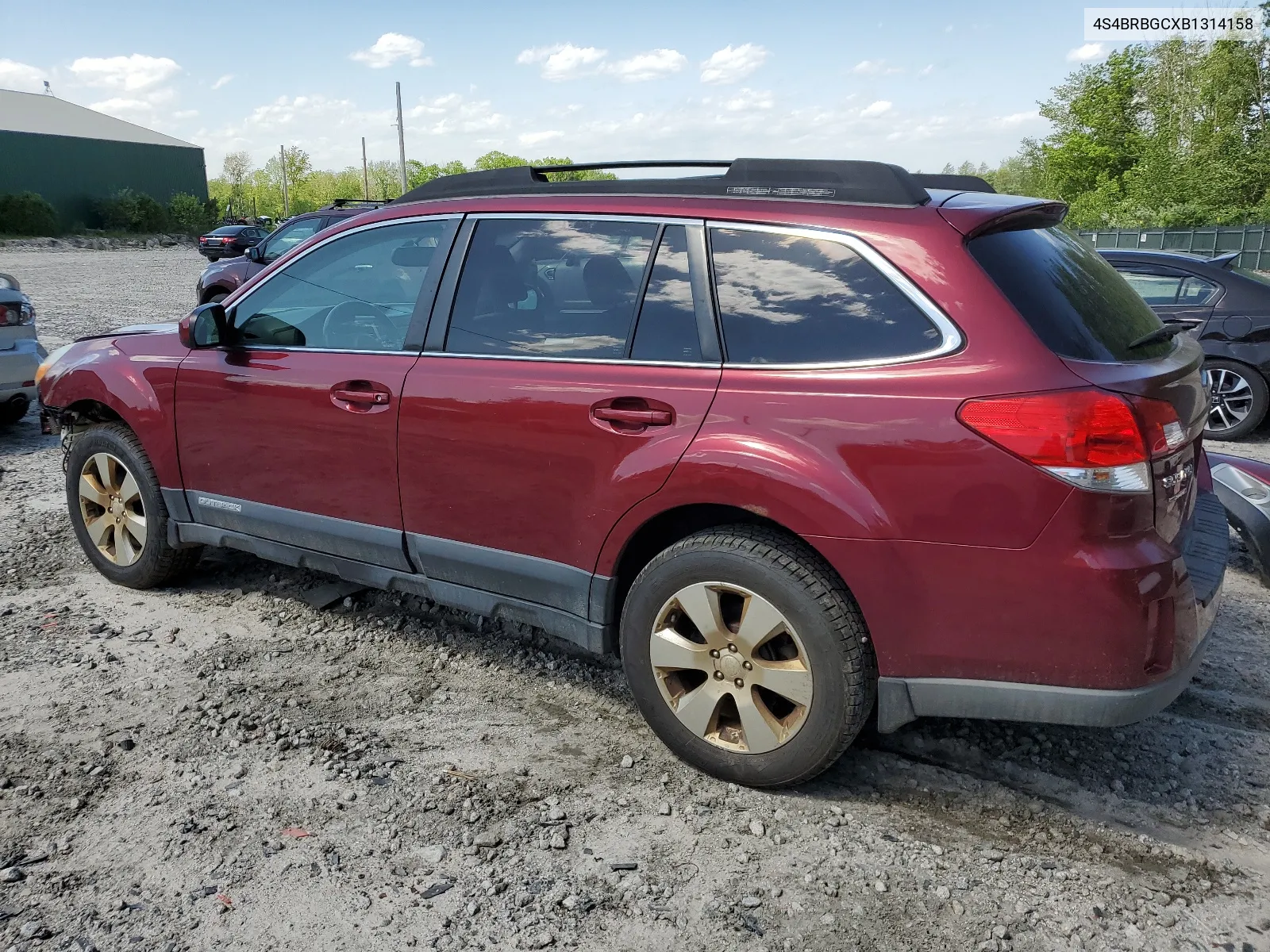 4S4BRBGCXB1314158 2011 Subaru Outback 2.5I Premium