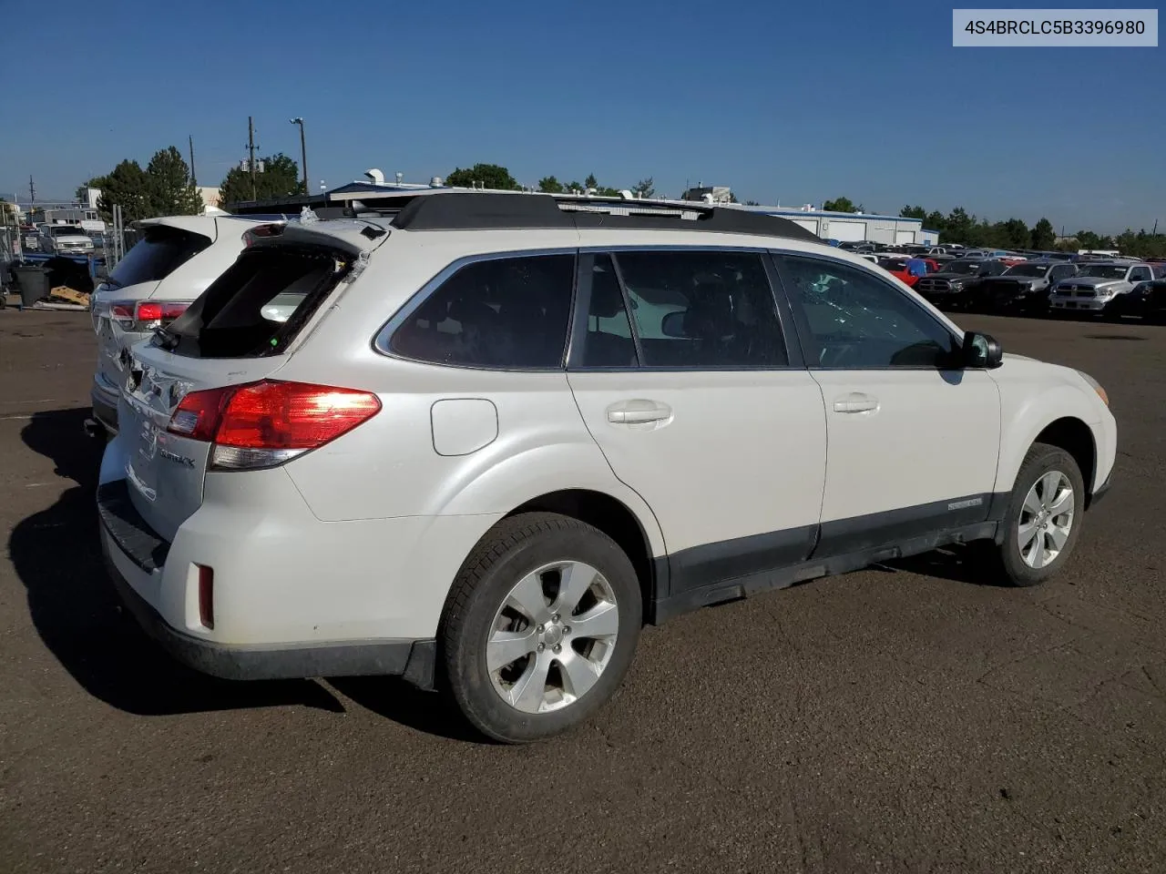 2011 Subaru Outback 2.5I Limited VIN: 4S4BRCLC5B3396980 Lot: 59859404