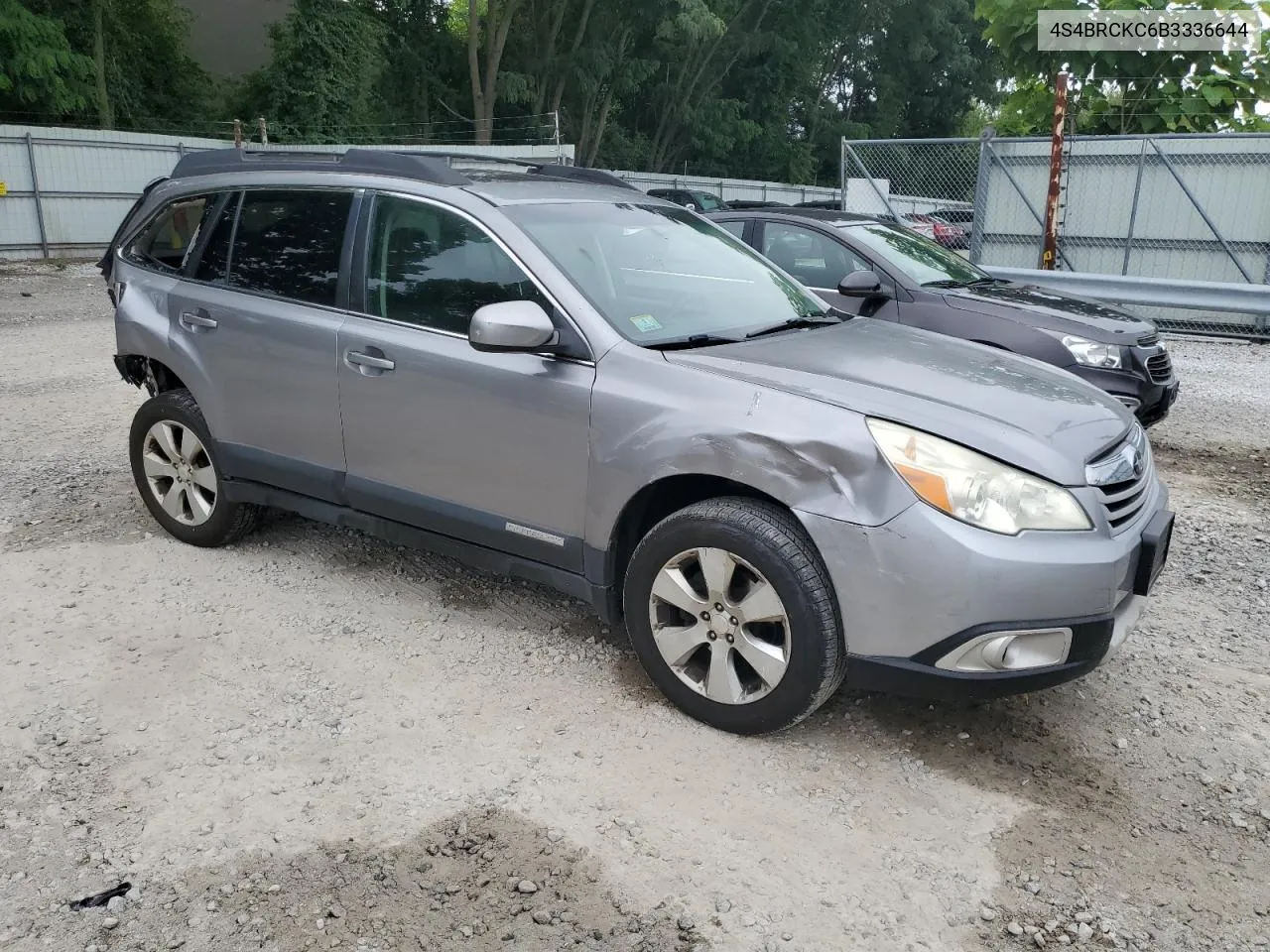 2011 Subaru Outback 2.5I Limited VIN: 4S4BRCKC6B3336644 Lot: 61834724