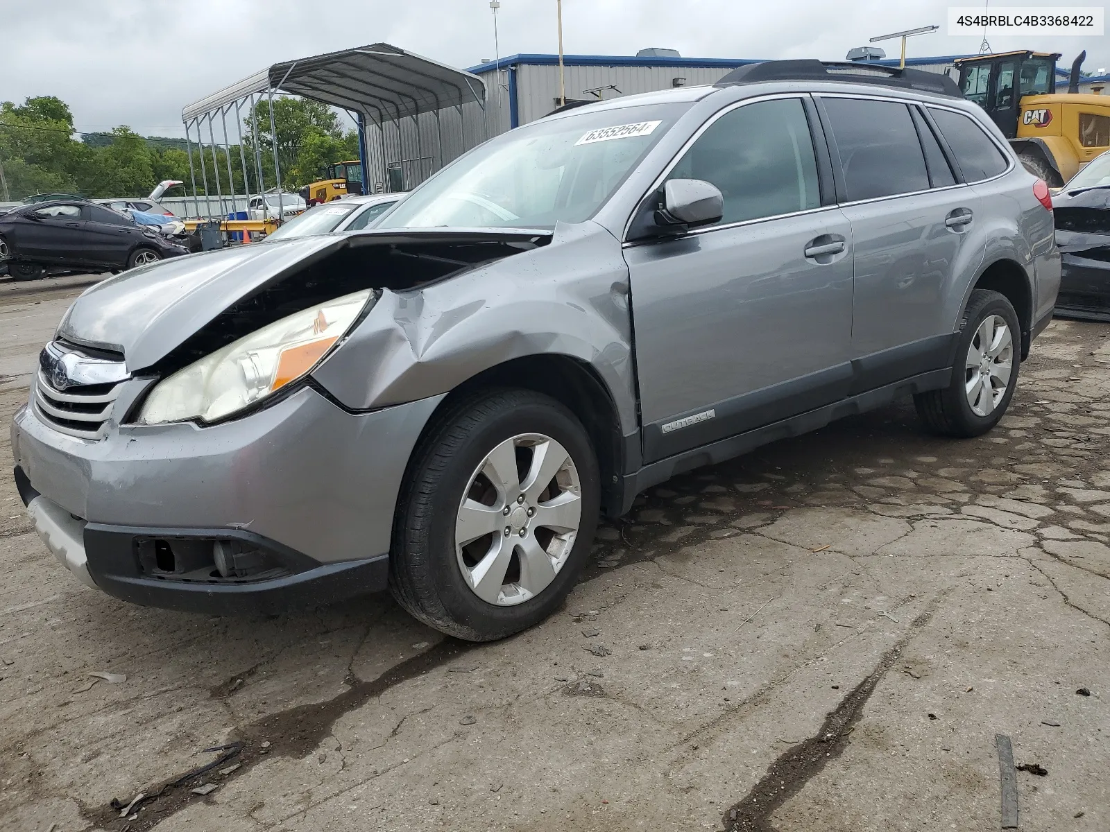 4S4BRBLC4B3368422 2011 Subaru Outback 2.5I Limited