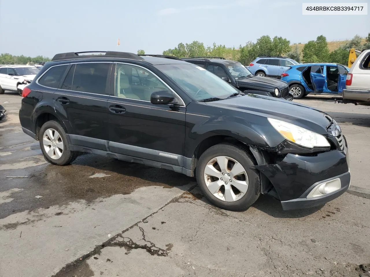 4S4BRBKC8B3394717 2011 Subaru Outback 2.5I Limited