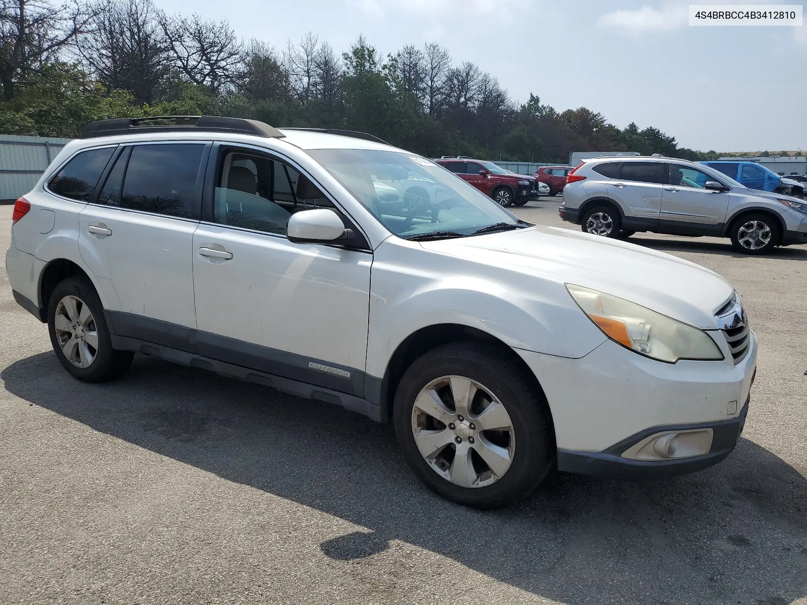 2011 Subaru Outback 2.5I Premium VIN: 4S4BRBCC4B3412810 Lot: 65189054