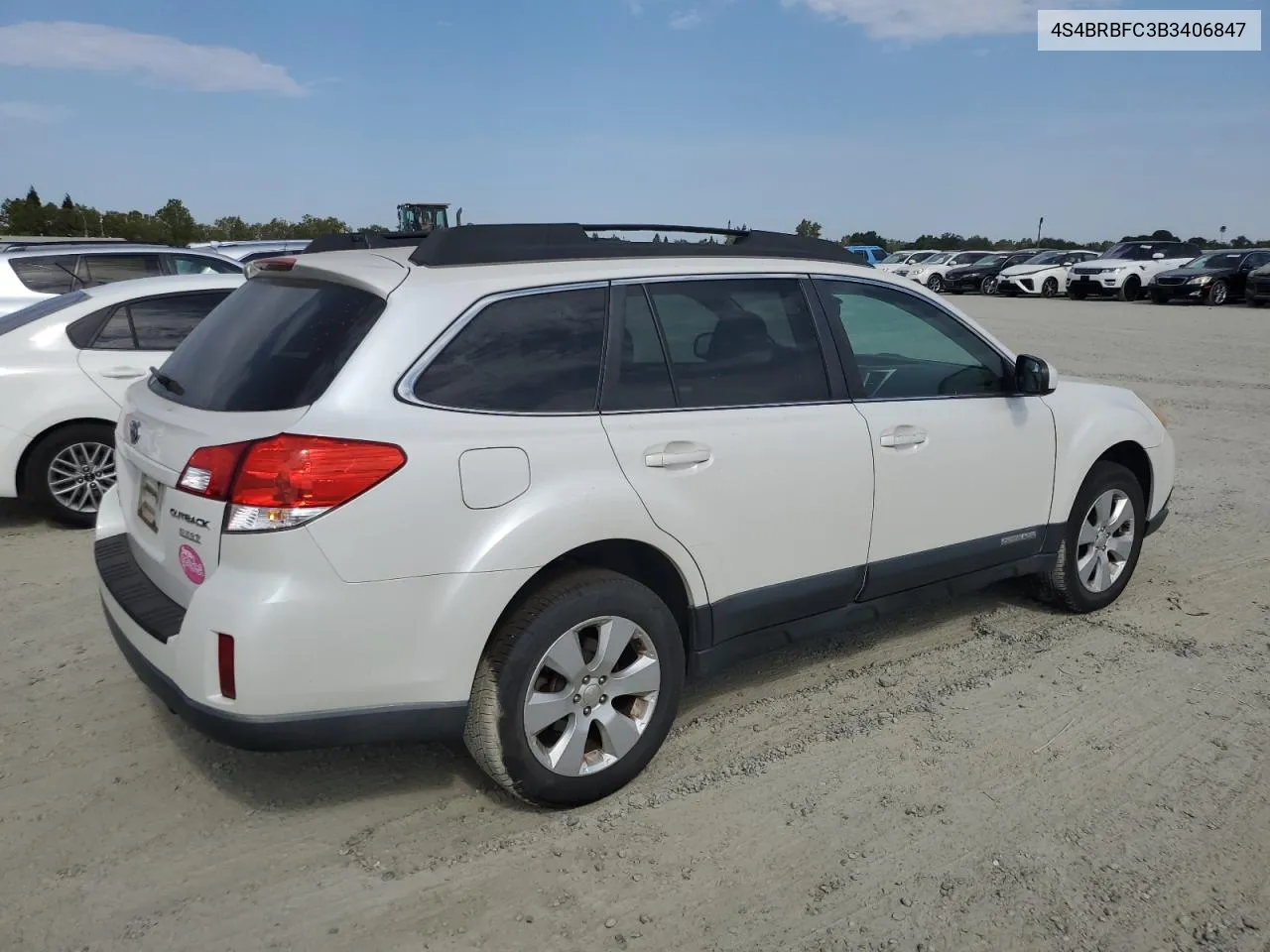 2011 Subaru Outback 2.5I Premium VIN: 4S4BRBFC3B3406847 Lot: 65278684