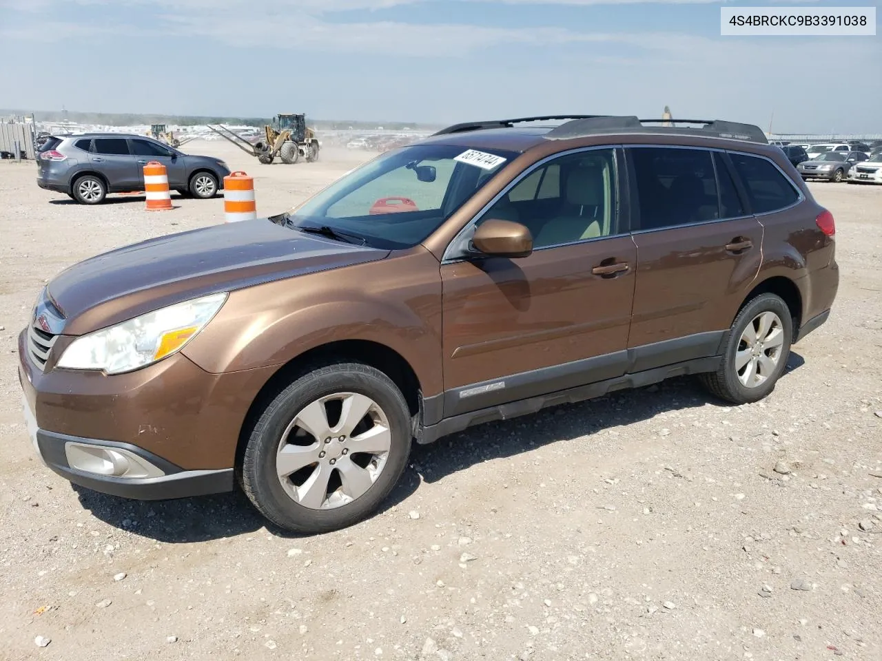 4S4BRCKC9B3391038 2011 Subaru Outback 2.5I Limited