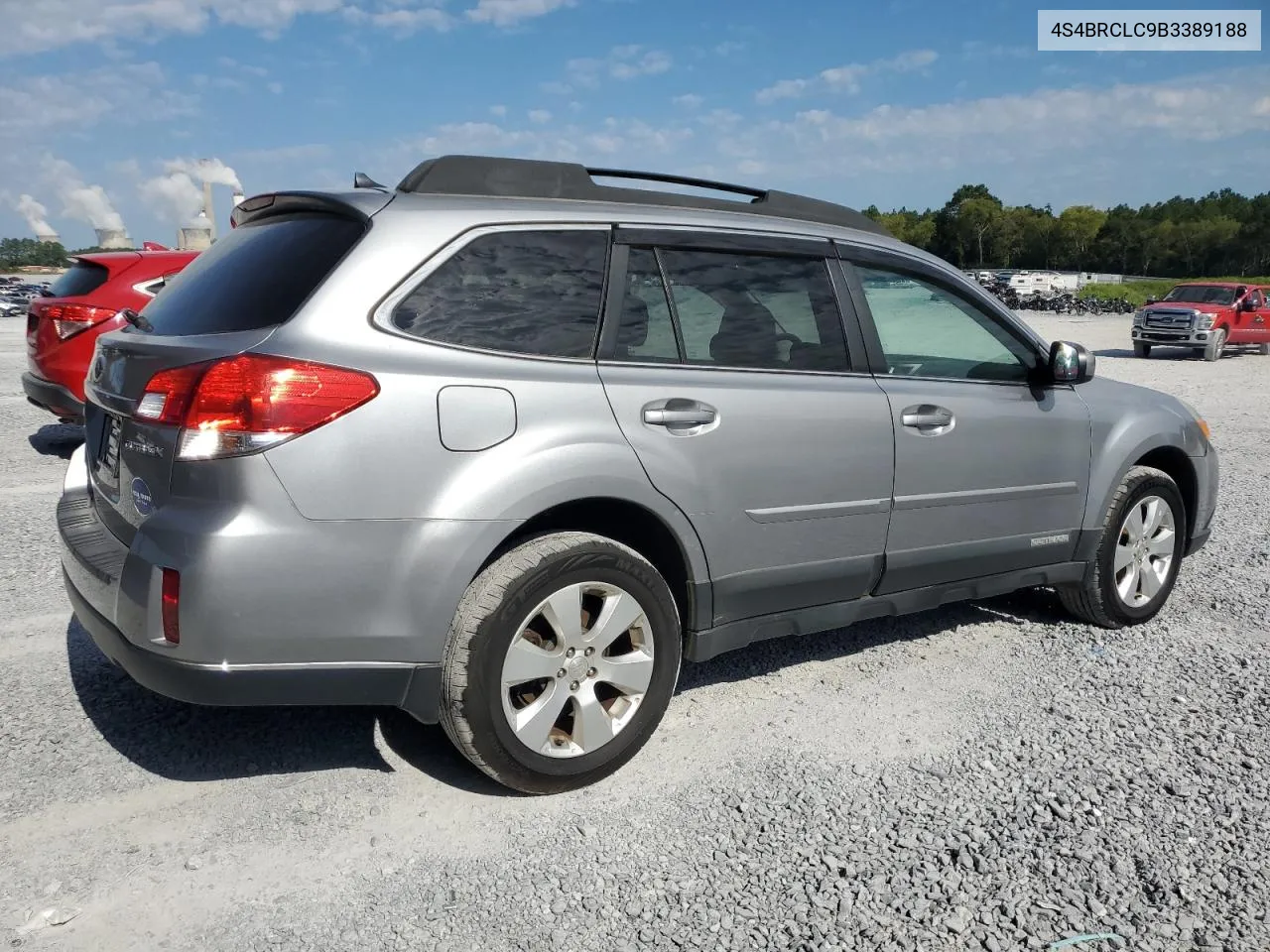 4S4BRCLC9B3389188 2011 Subaru Outback 2.5I Limited