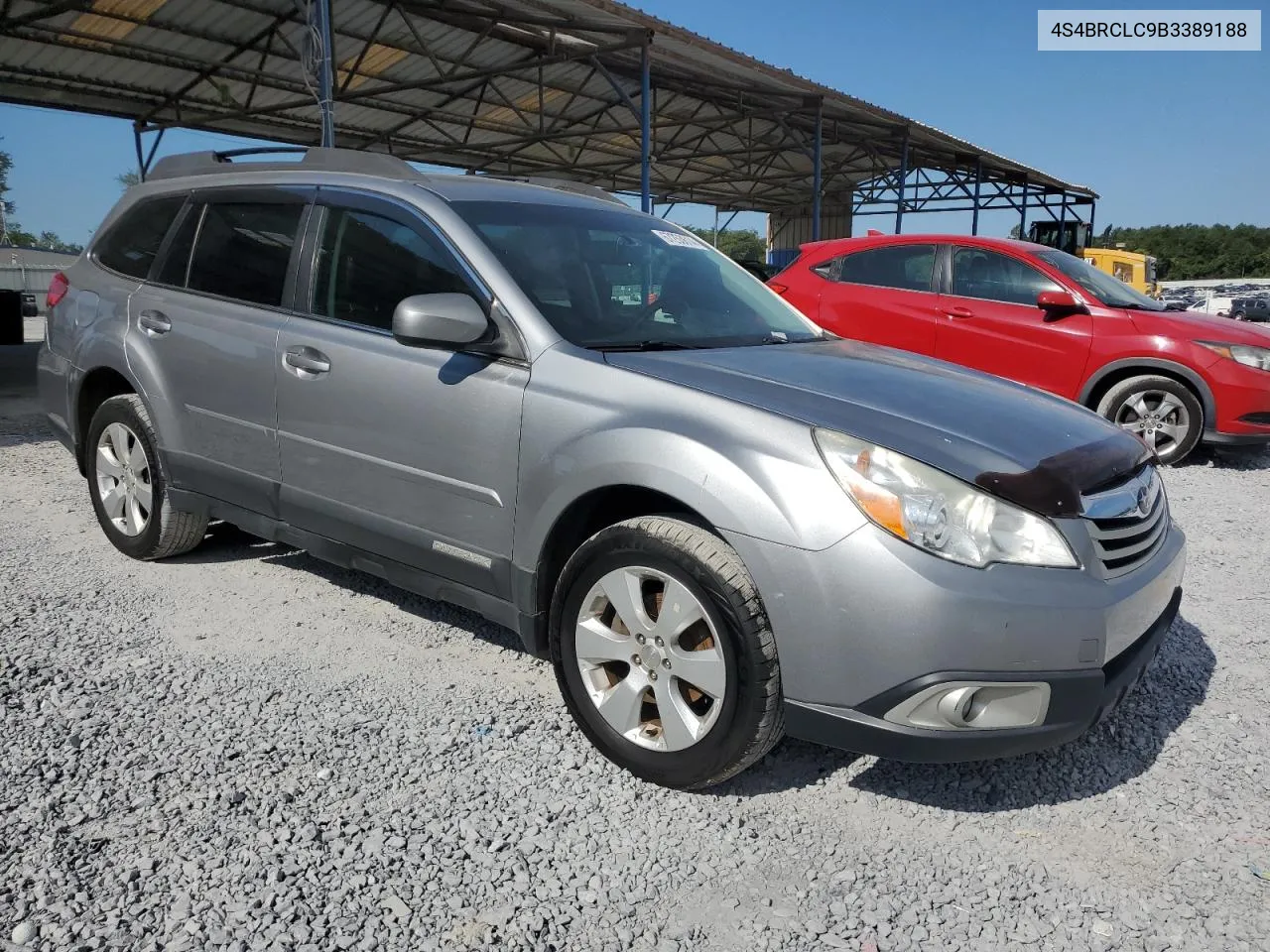 4S4BRCLC9B3389188 2011 Subaru Outback 2.5I Limited