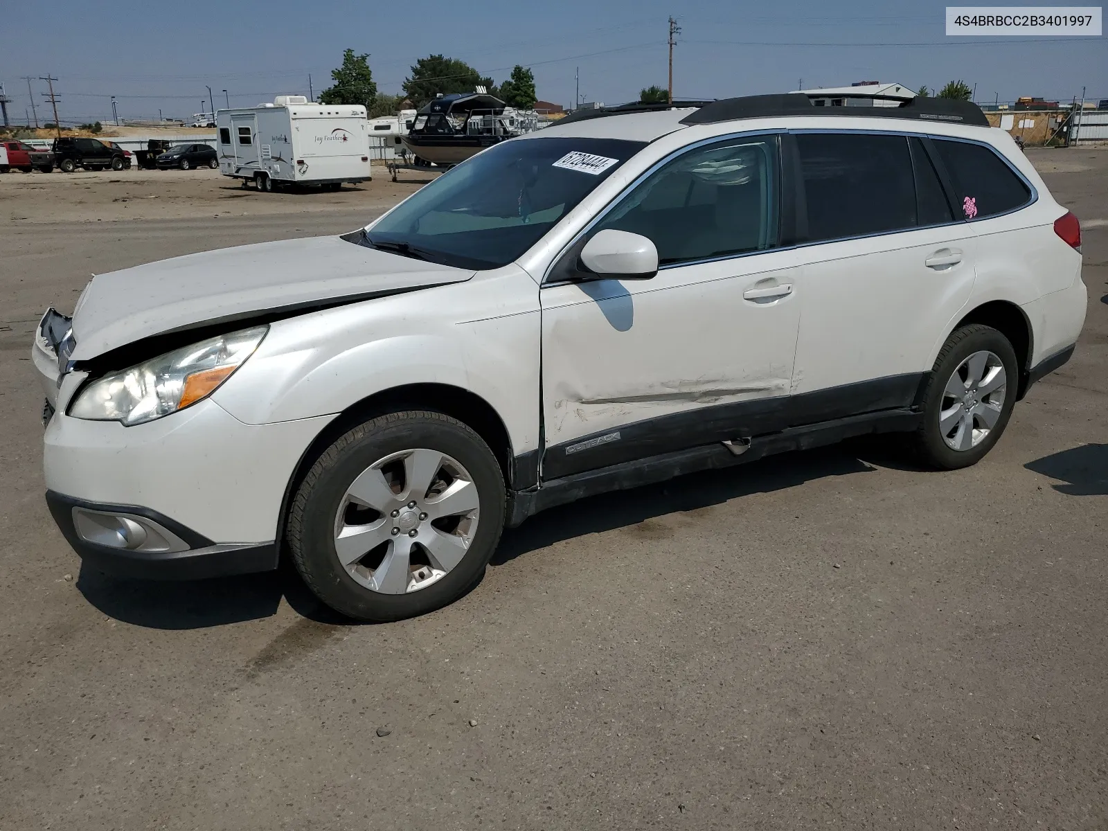 2011 Subaru Outback 2.5I Premium VIN: 4S4BRBCC2B3401997 Lot: 67284444