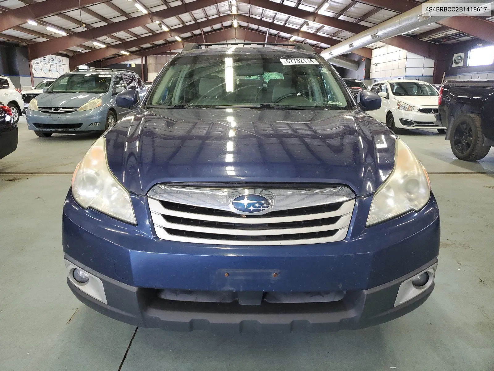 2011 Subaru Outback 2.5I Premium VIN: 4S4BRBCC2B1418617 Lot: 67732114