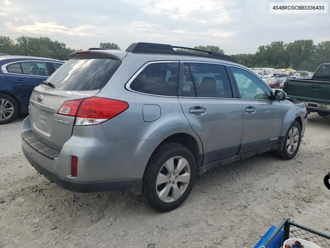 2011 Subaru Outback 2.5I Premium VIN: 4S4BRCGC8B3336430 Lot: 67875094